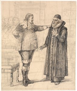 Ole Vind nombrado predicador de la corte de Wilhelm Marstrand