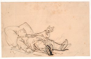 Despertar después de la juerga de Wilhelm Marstrand