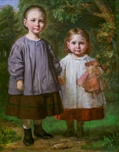Ottilia y Christy Marstrand, las hijas del artista