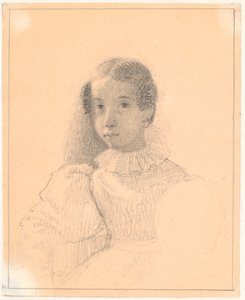 Retrato de Adelaide Emilie Waagepetersen de Wilhelm Marstrand