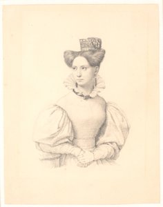 Retrato de Sophie Frederikke Raffenberg de Wilhelm Marstrand