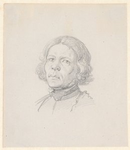 Cabeza de retrato, campesino sueco de Wilhelm Marstrand