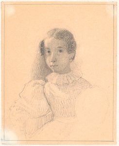 Retrato de Adelaide Emilie Waagepetersen de Wilhelm Marstrand