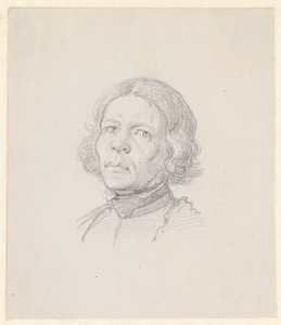 Cabeza de retrato, campesino sueco de Wilhelm Marstrand