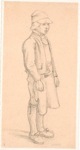 Niño sueco con gorra de Wilhelm Marstrand
