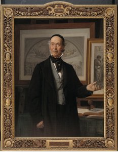 El historiador del arte N.L. Høyen de Wilhelm Marstrand