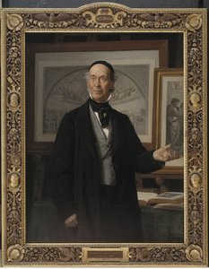 El historiador del arte N.L. Høyen de Wilhelm Marstrand