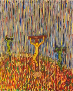 La Crucifixión de Wilhelm Morgner