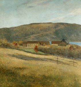 De Biri (fábrica de vidrio de Biri) (pintura) de Wilhelm Peters