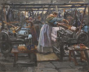 Interior de la tejeduría Hjula
