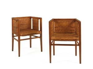 Par de sillones, c.1902 de Wilhelm Schmidt