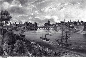 Vista de Narva de Wilhelm Siegfried Stavenhagen