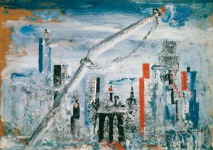 Vista de Manhattan (East River) de Wilhelm Thöny