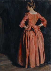 retrato de una dama de Wilhelm Thöny