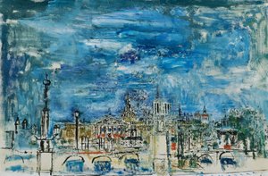París, 11 de noviembre (Plaza de la Concordia) de Wilhelm Thöny