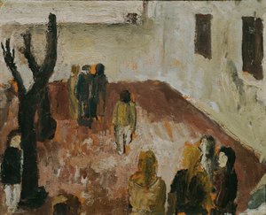 Estudio sobre el "patio de la escuela" de Wilhelm Thöny