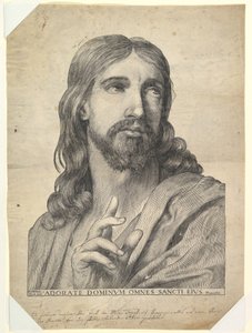 Busto de Cristo bendiciendo, siglo XVII de Wilhelm Traut