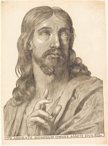 Cristo en medio cuerpo de Wilhelm Traut