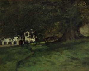 Tilo en Herrenchiemsee de Wilhelm Trübner