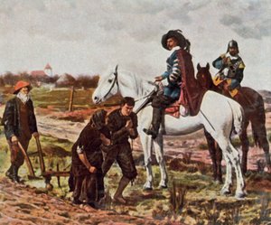 Reclutadores de la época de la Guerra de los Treinta Años