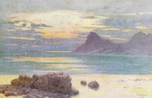 Hout Bay y Hangberg (litografía en color)