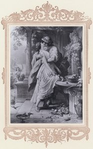 Dora, Alexis y Dora de Wilhelm von (after) Kaulbach