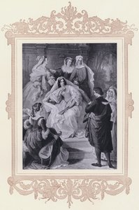 Leonore, Torquato Tasso de Wilhelm von (after) Kaulbach