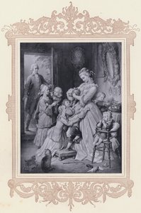 Lotte, Los Sufrimientos del Joven Werther de Wilhelm von (after) Kaulbach