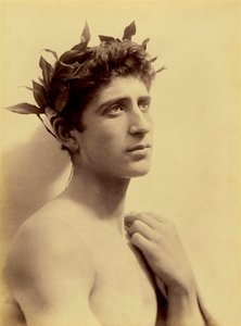 Estudio de un niño con una corona, Sicilia, c.1898