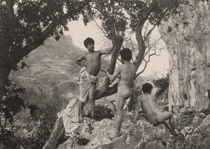 Estudio de desnudos masculinos de Baron Wilhelm von Gloeden