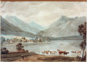 El Schliersee de Wilhelm von Kobell