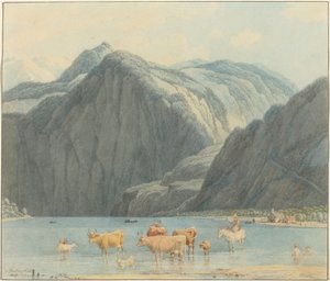 Königsee con los acantilados de San Bartolomé