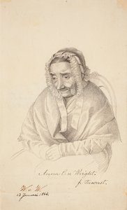 Anna Christina von Wright, abuela del artista de Wilhelm von Wright