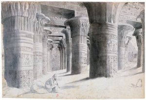 Pórtico de Esuch, Egipto, 1822 de Wilkinson