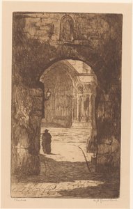 Chartres (título original del objeto) de Willem Adrianus Grondhout (signed by artist)
