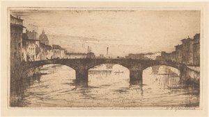 Florencia (título original) de Willem Adrianus Grondhout (signed by artist)