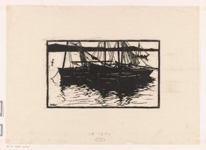 Barcos amarrados en Concarneau