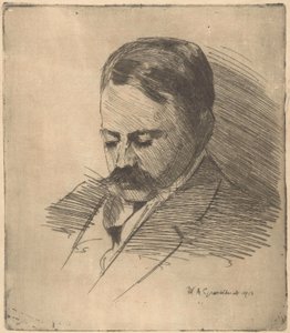 Retrato de un hombre desconocido de Willem Adrianus Grondhout