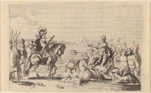 Alejandro Magno y Neptuno de Willem Basse