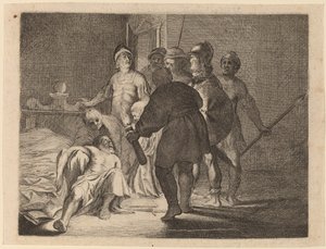 La Muerte de Catón, 1634 de Willem Basse