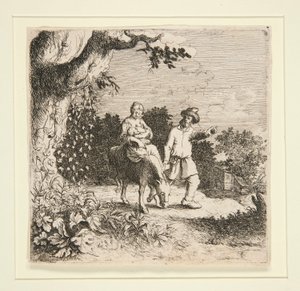 La huida a Egipto de Willem Basse