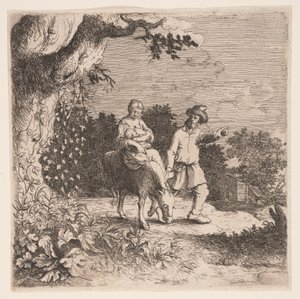 La huida a Egipto de Willem Basse
