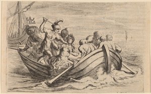 El apuñalamiento de Pompeyo de Willem Basse