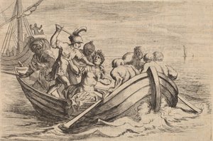 El Asesinato de Pompeyo, 1634 de Willem Basse