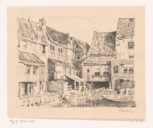 Parte trasera de las casas antiguas, Enkhuizen
Casas antiguas, Enkhuizen (título original)