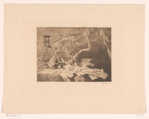 Naturaleza muerta con objetos caídos y rotos
Fin (título original) de Willem Bastiaan Tholen (signed by artist)