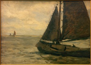 Botter navegando de Willem Bastiaan Tholen