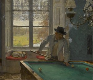 El jugador de billar de Willem Bastiaan Tholen
