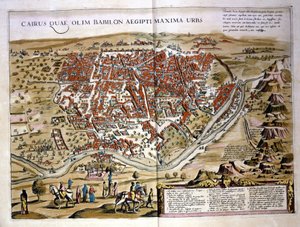 El Cairo. Atlas por Wilhelm Blaeu, Ámsterdam 1630. de Willem Blaeu