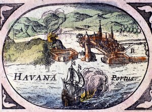 La Habana, basado en el Atlas de William Blaeu
